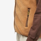 Hikerdelic Men's Solari Fleece Gilet in Brown