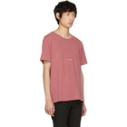 Saint Laurent Red Rive Gauche T-Shirt