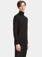 Aiezen Silk and Cashmere-Blend Fine-Knit Turtleneck Sweater