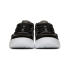 Versace Black Logo Ribbon Low-Top Sneakers