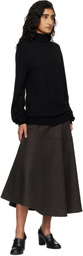 The Frankie Shop Black Eve Thin Turtleneck