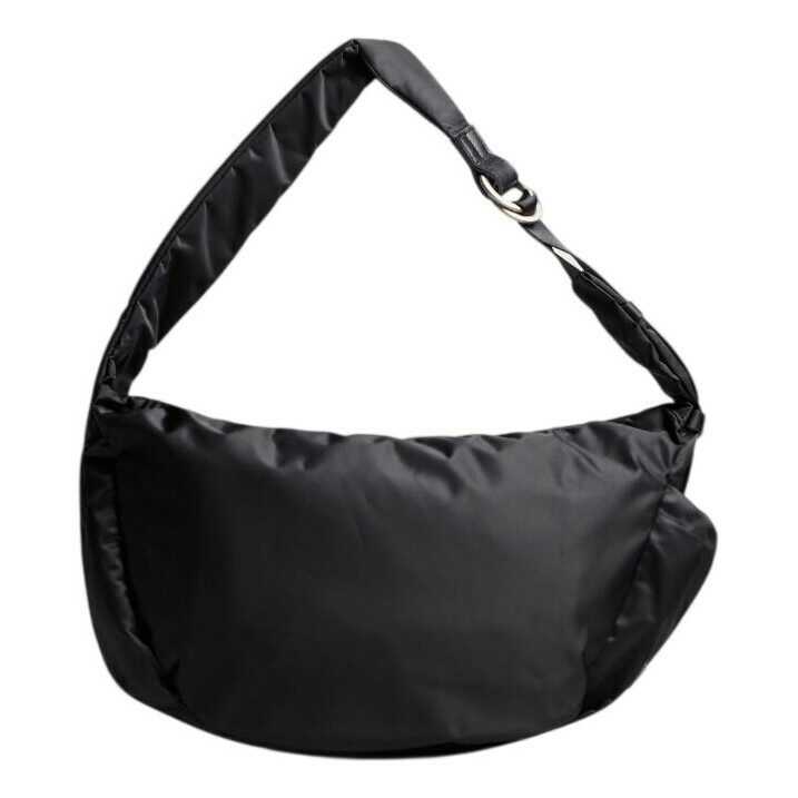Photo: Master-Piece Ark Solid Shoulder Bag in Black