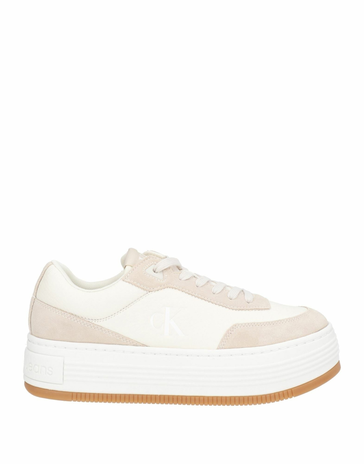 Calvin Klein Jeans Womens Sneakers Ivory