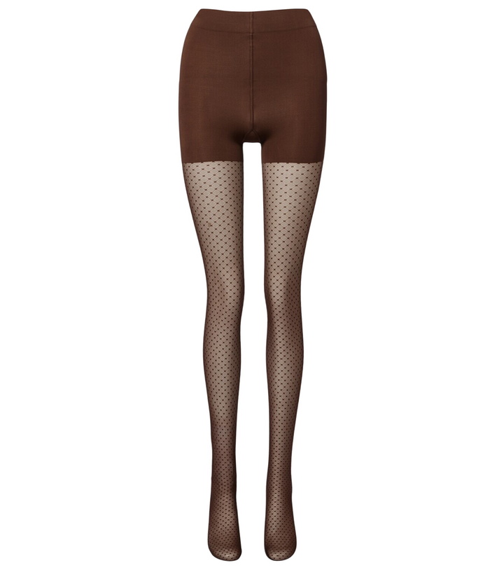 Photo: Wolford Control polka-dot sheer tights