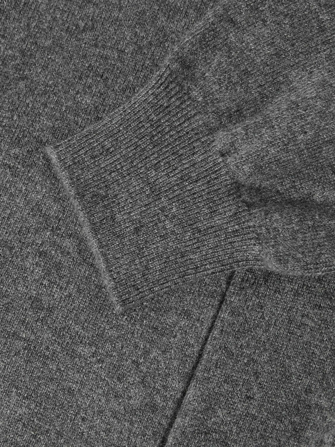 Loro Piana - Cashmere Zip-Up Sweater - Gray Loro Piana