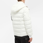 Moncler Men's Corydale Side Logo Jacket in White/Black