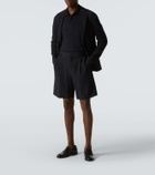Giorgio Armani Wool seersucker shorts