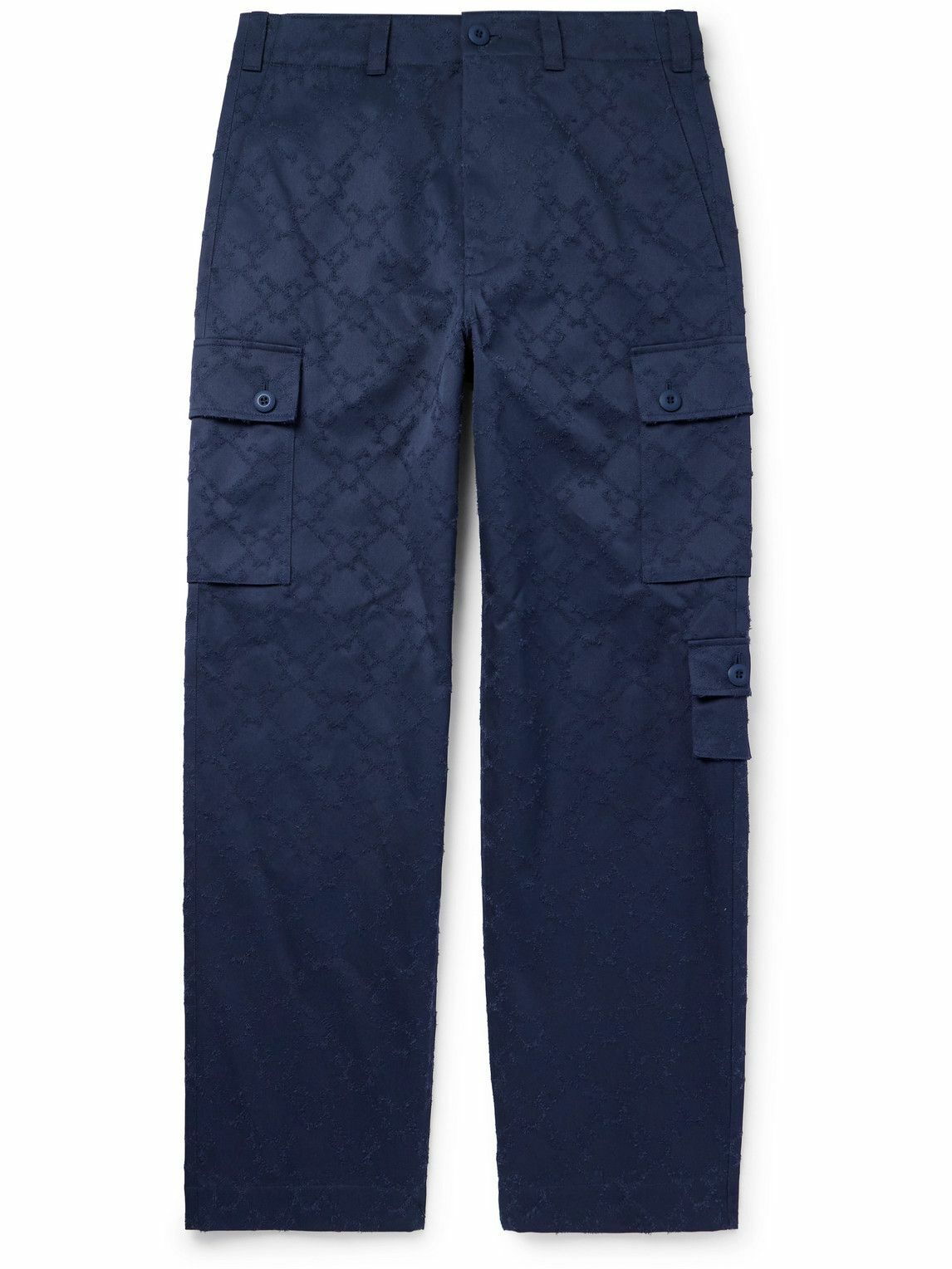 Givenchy - Convertible Straight-Leg Embellished Cotton