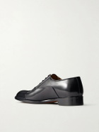 Mr P. - Leather Oxford Shoes - Black