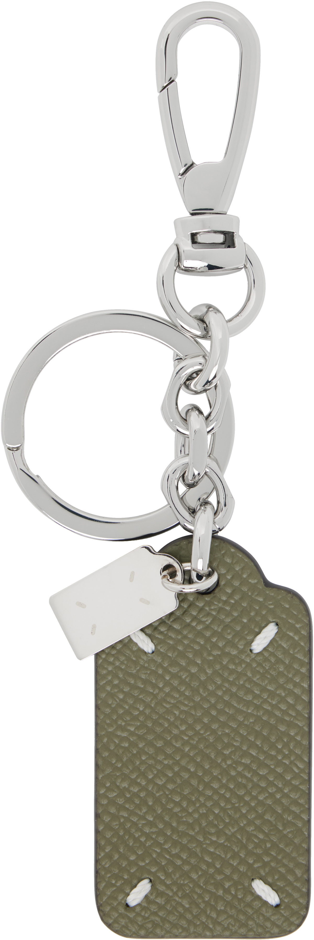 【Maison Margiela】 DOUBLE TAG KEYRING AND CARD HOLDER BIG Maison Margiela DOUBLE TAG KEYRING AND CARD HOLDER BIG