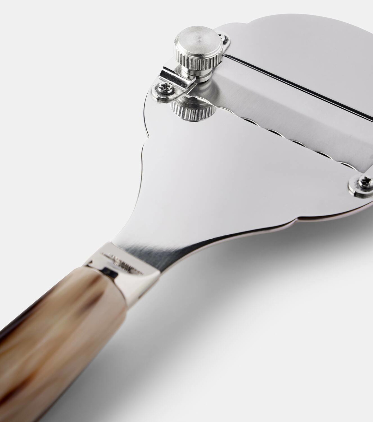 Brunello Cucinelli Stainless steel and horn truffle slicer Brunello ...