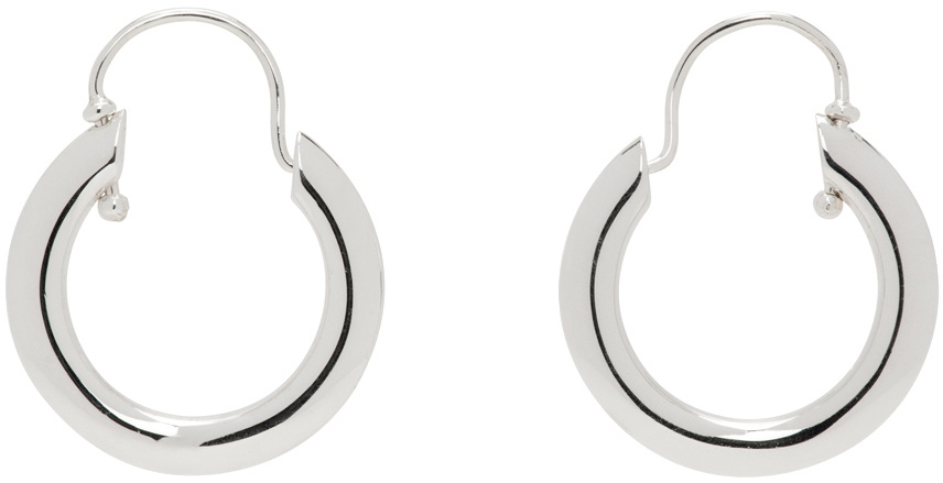 Mondo Mondo Silver Swivel Hoops