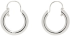 Mondo Mondo Silver Swivel Hoops
