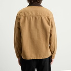 Foret Men's Berry Canvas Jacket in Burnt Khaki
