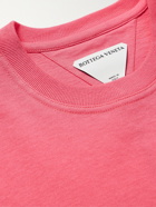 BOTTEGA VENETA - Cotton-Jersey T-Shirt - Pink