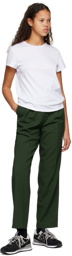 The Frankie Shop Green Bea Trousers