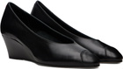 Aeyde Black Calea Cap Heels