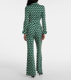Diane von Furstenberg Michele printed jumpsuit
