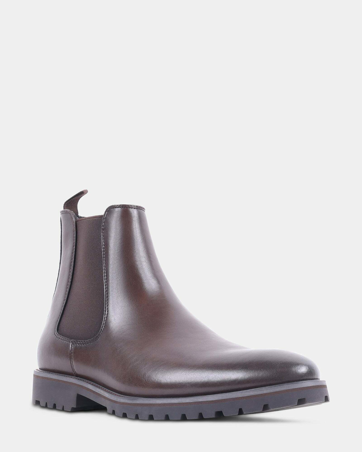 Steve Madden Alamo Boots in Dark Brown