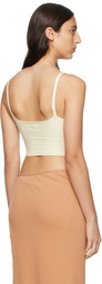LESET Off-White Grace Tank Top