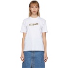 Stella McCartney White Floral Tape T-Shirt