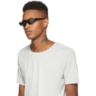 Alain Mikli Paris Black and Silver Alexandre Vauthier Edition Josseline Sunglasses