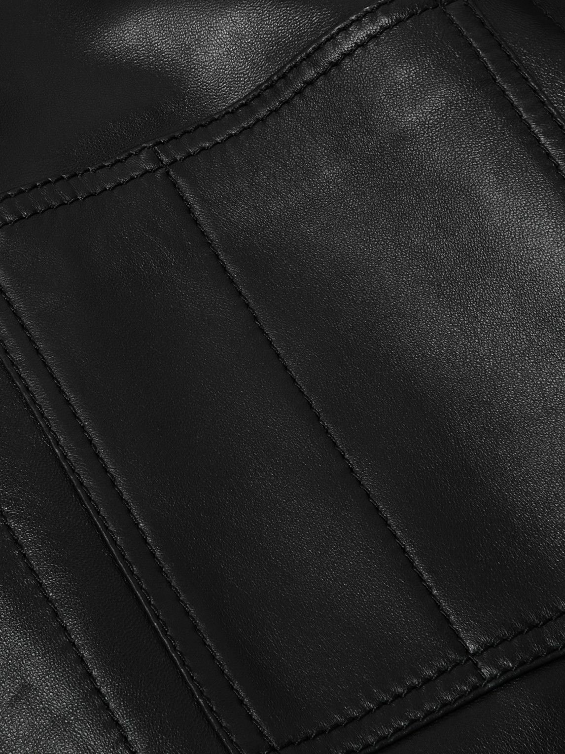 Bottega Veneta - Panelled Leather Jacket - Unknown