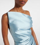 Solace London Ellison satin cocktail dress