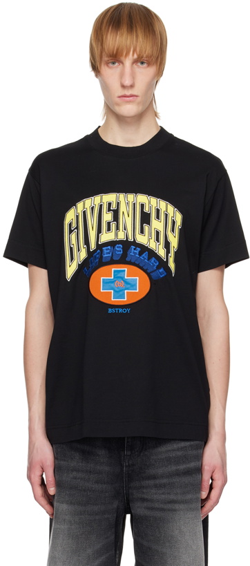 Photo: Givenchy Black BSTROY Edition Classic T-Shirt