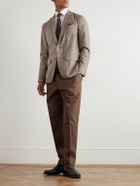 Sid Mashburn - Ghost Prince of Wales Virgin Wool Suit Jacket - Brown