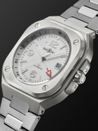 Bell & Ross - BR 05 GMT Automatic 41mm Stainless Steel Watch, Ref. No. BR05G-SI-ST/SST