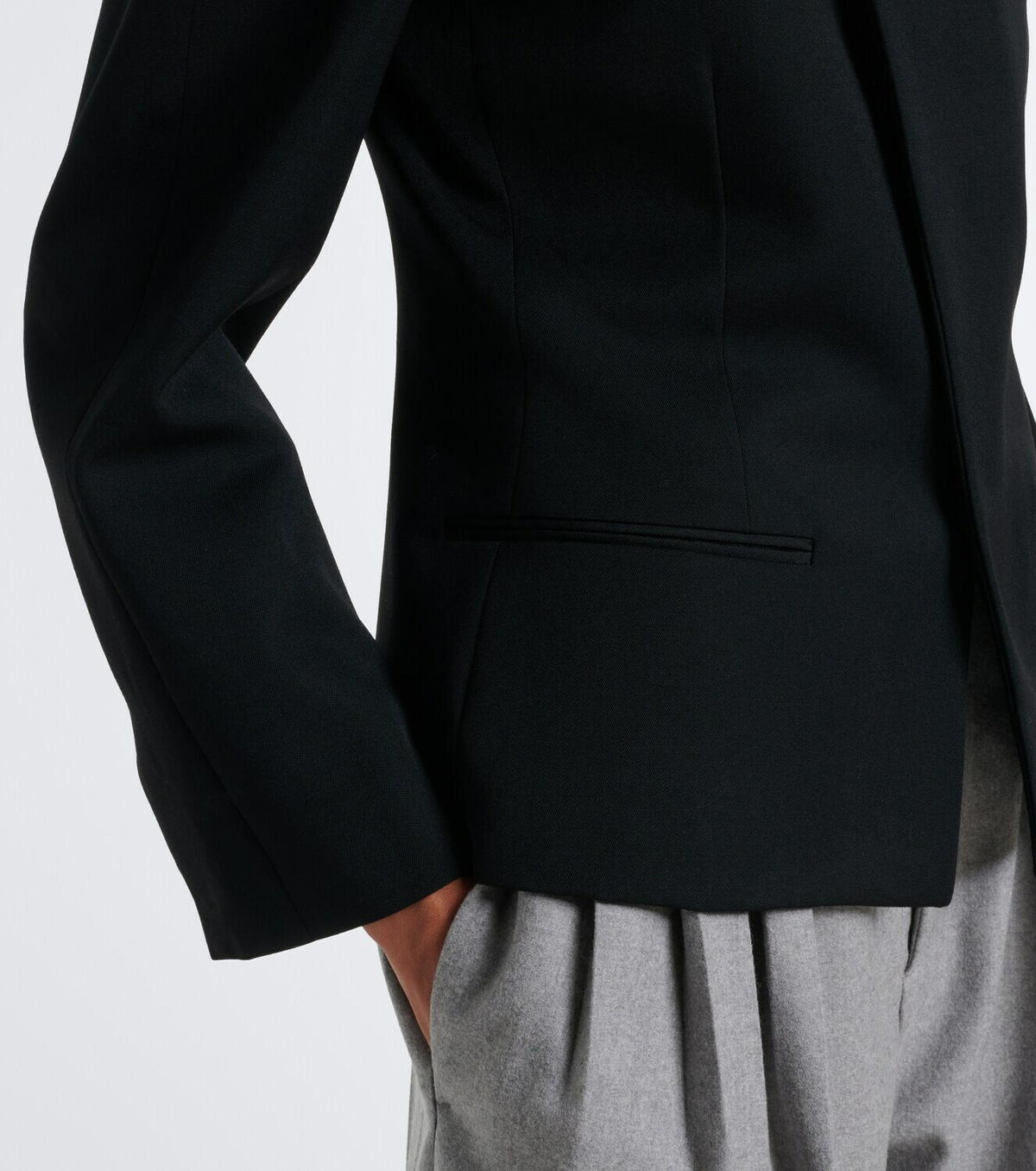 Bottega Veneta Wool grain de poudre blazer