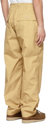 Engineered Garments Beige Cotton Canvas Fatigue Trousers