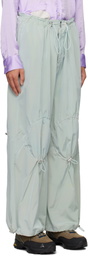 Charlie Constantinou Blue Adjustable Fit Knee Trousers