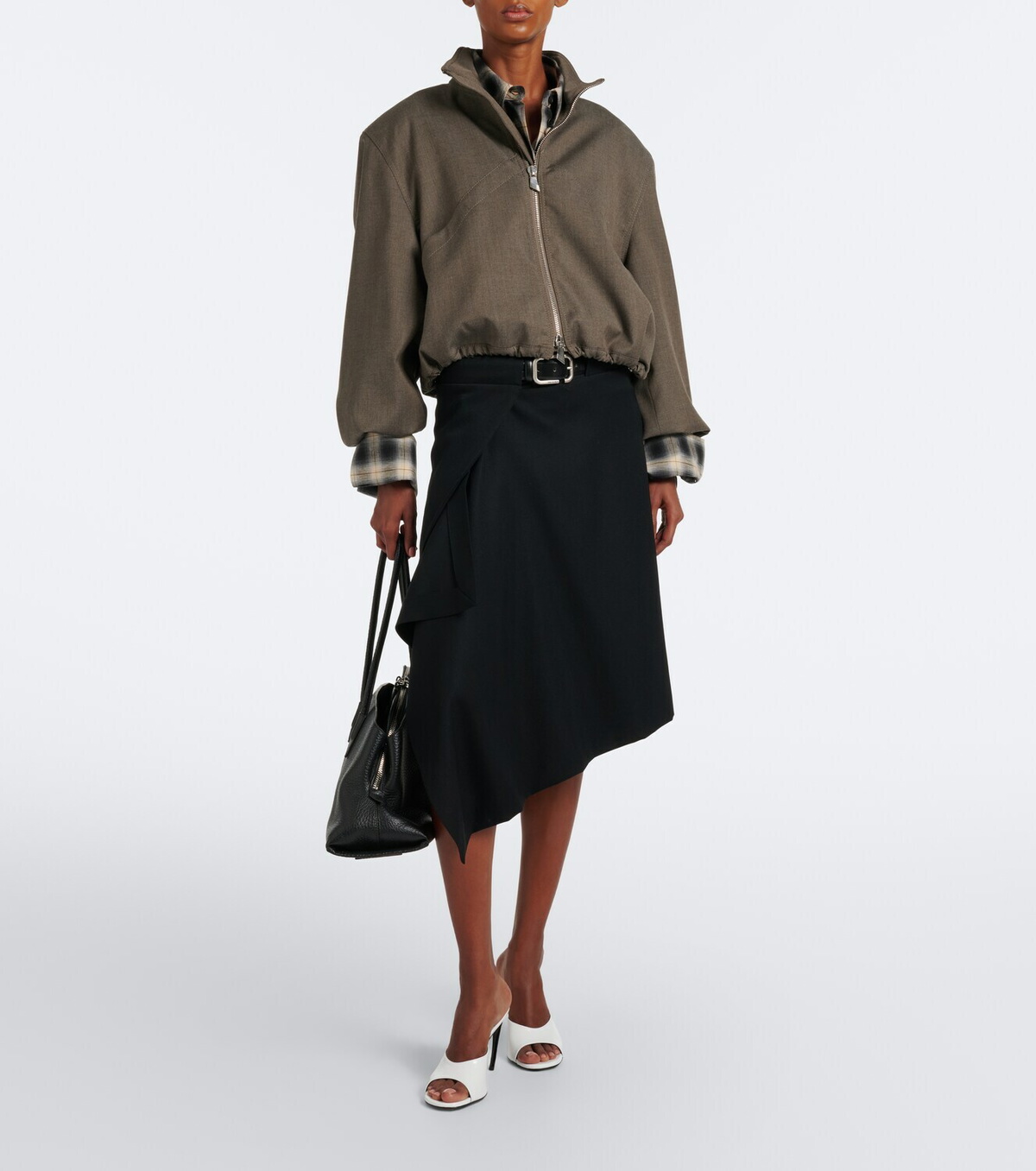 The Attico Betta leather mules