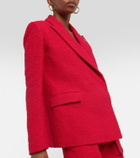 Amiri - Double-breasted bouclé blazer