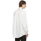 Schnaydermans White Oversized Solid Shirt