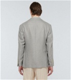 Brunello Cucinelli Linen, wool and silk blazer
