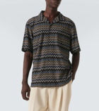 Missoni Zigzag cotton bowling shirt