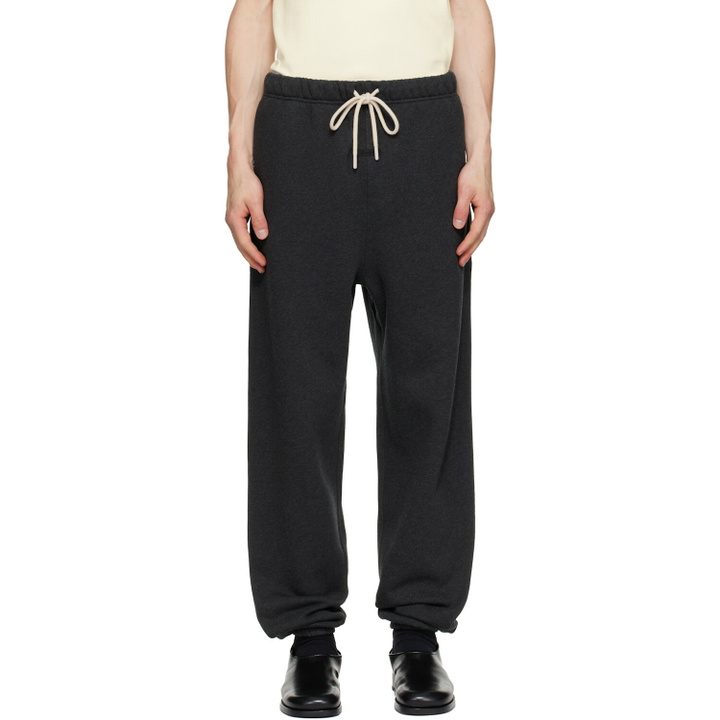 Photo: Fear of God ESSENTIALS Gray Classic Fleece Sweatpants