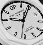 Girard-Perregaux - Bamford Watch Department Laureato Ghost Limited Edition Automatic 38mm Ceramic and Leather Watch, Ref. No. 81005-32-733-8B7A - White