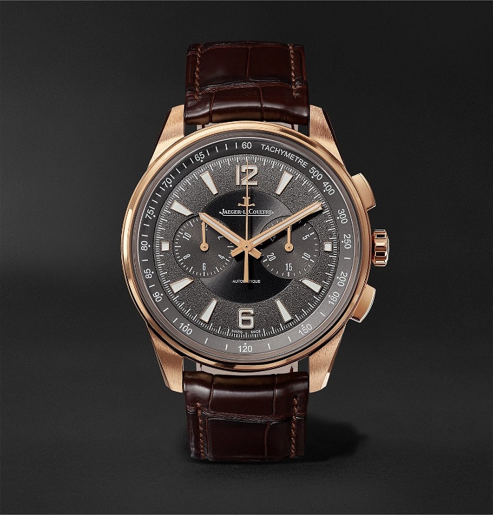 Photo: Jaeger-LeCoultre - Polaris Automatic Chronograph 42mm Rose Gold and Alligator Watch - Unknown