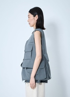 Maison Margiela Distressed Wool Waistcoat
