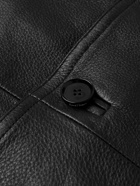 SECOND / LAYER - Caballero Leather Jacket - Black