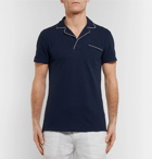 Orlebar Brown - Slim-Fit Cotton-Piqué Polo Shirt - Navy