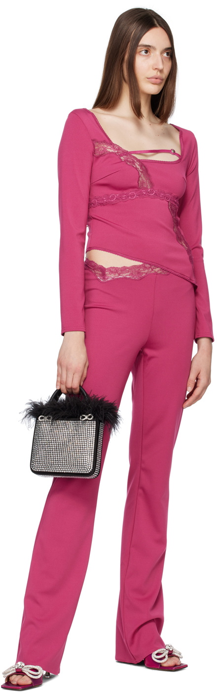 VAILLANT Purple Asymmetric Trousers