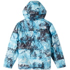 The North Face Men's Printed Himalayan Down Parka Jacket in Norse Blue Cole Navin