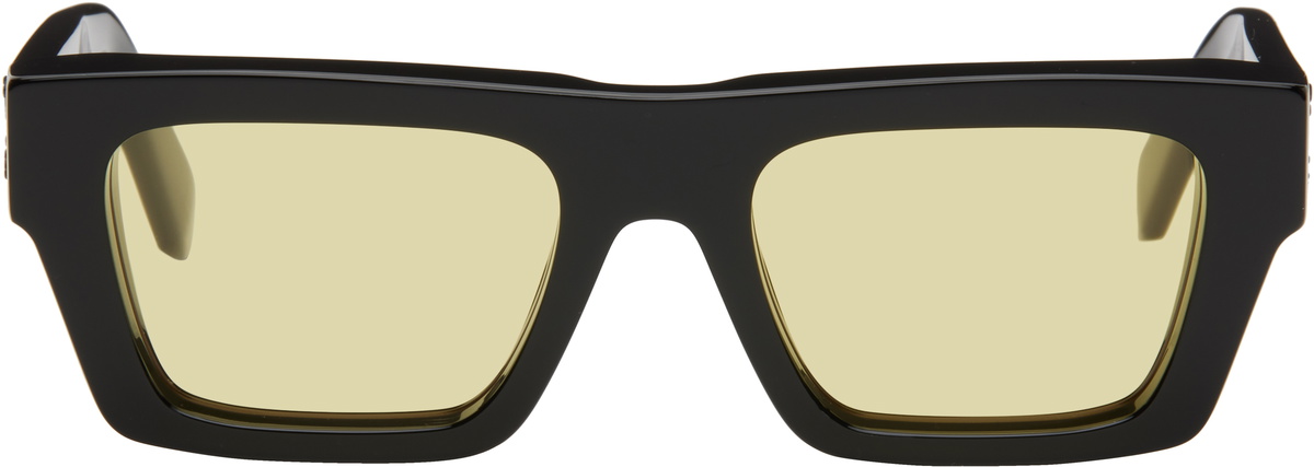 Off-White Black & Yellow Oregon Sunglasses
