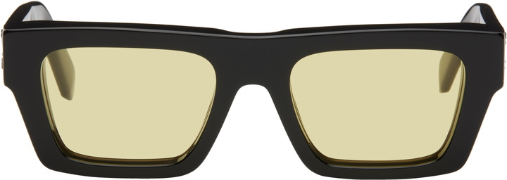 Photo: Off-White Black & Yellow Oregon Sunglasses