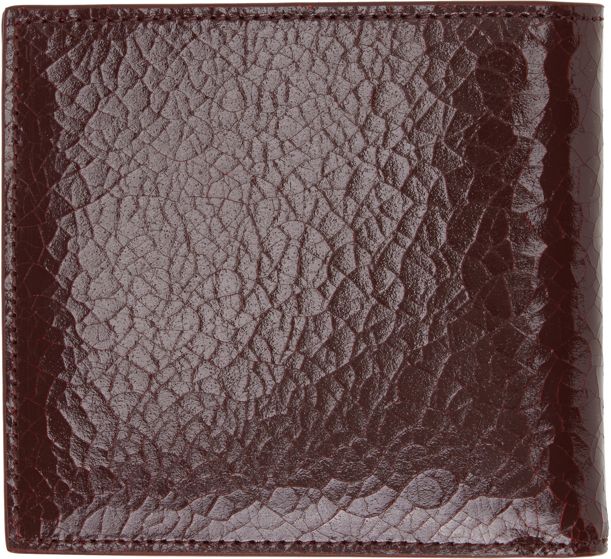 McQueen Burgundy Bifold Wallet
